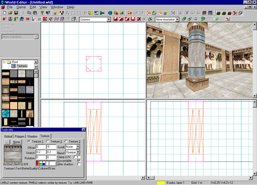 Columns UV-Mapping gets corrected