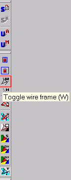 SeriousModeler Rightclick-Menu toggle Wireframe