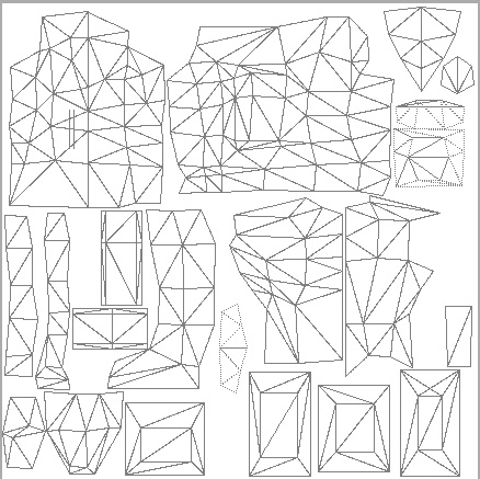 UV-Map from Headman-Model