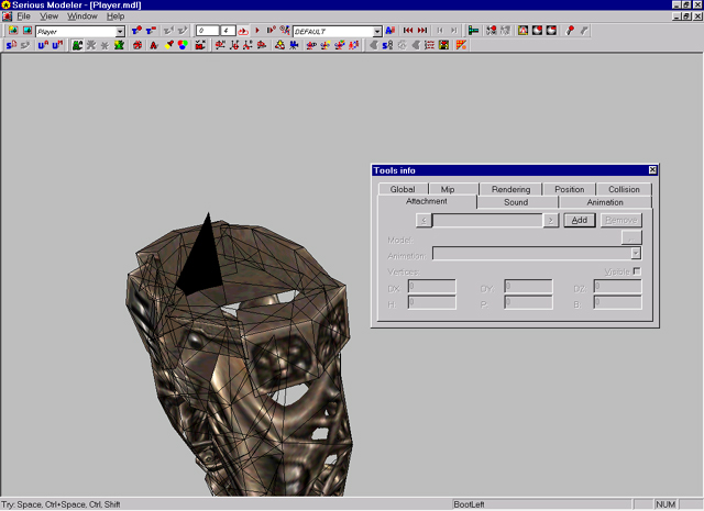 SeriousModeler StainlessSteve-Model (Player-Part)