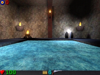 TechTest Room showing 3 different Animation-Textures